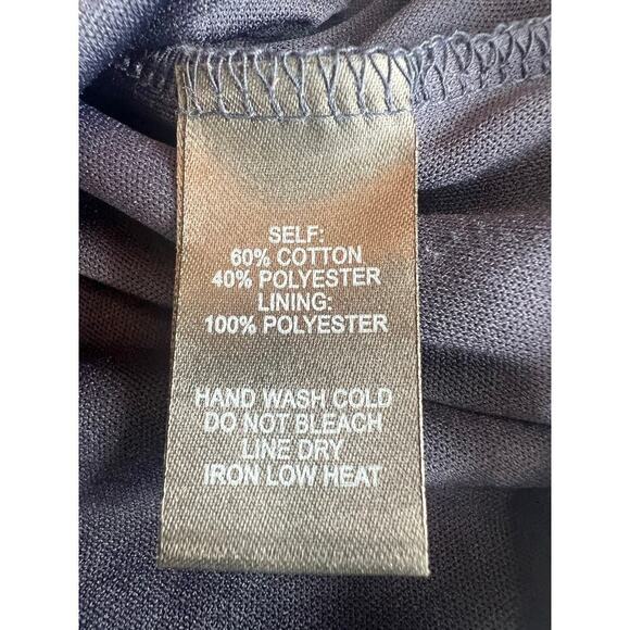 Lulus Take Me To Brunch Navy Blue Lace Shift Dress, Large, Mini, Short Sleeve - Picture 6 of 10